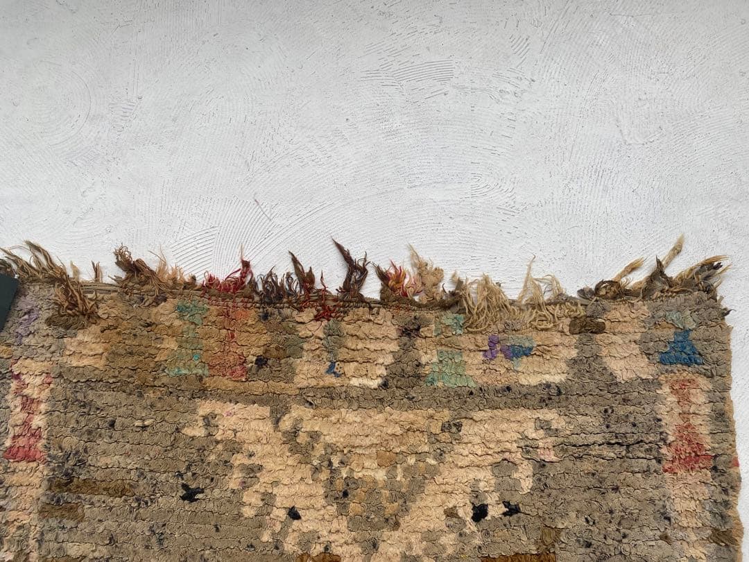 発*い様 モロッコ製 ボシャルウィット ラグ 手織り