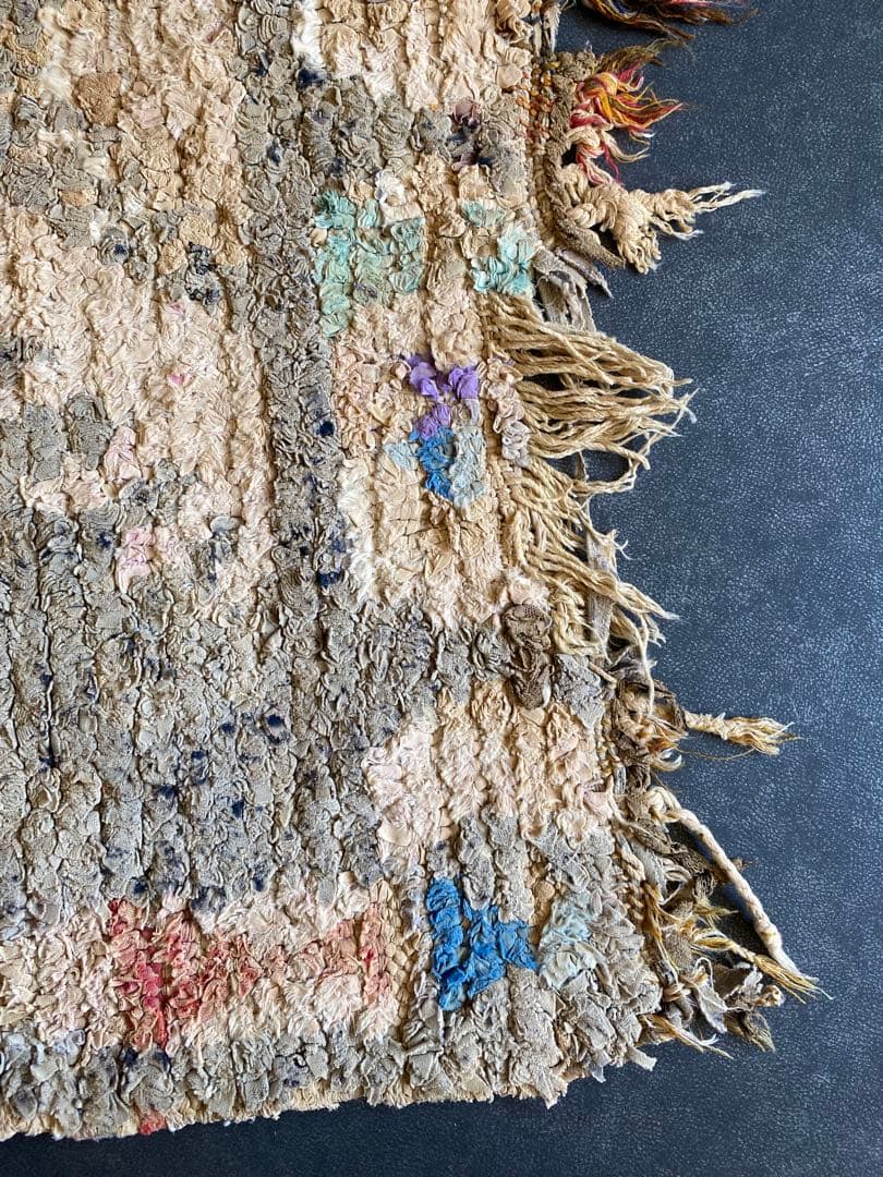 発*い様 モロッコ製 ボシャルウィット ラグ 手織り