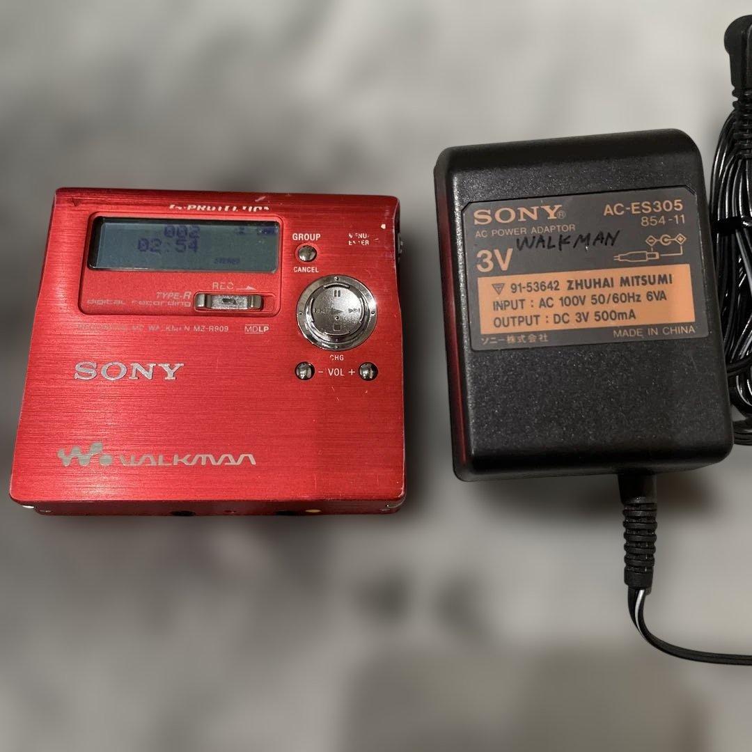 SONY MDウォークマン　MZ-R909