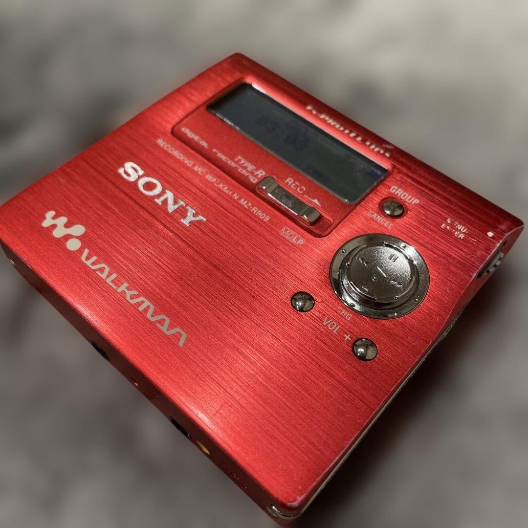 SONY MDウォークマン　MZ-R909