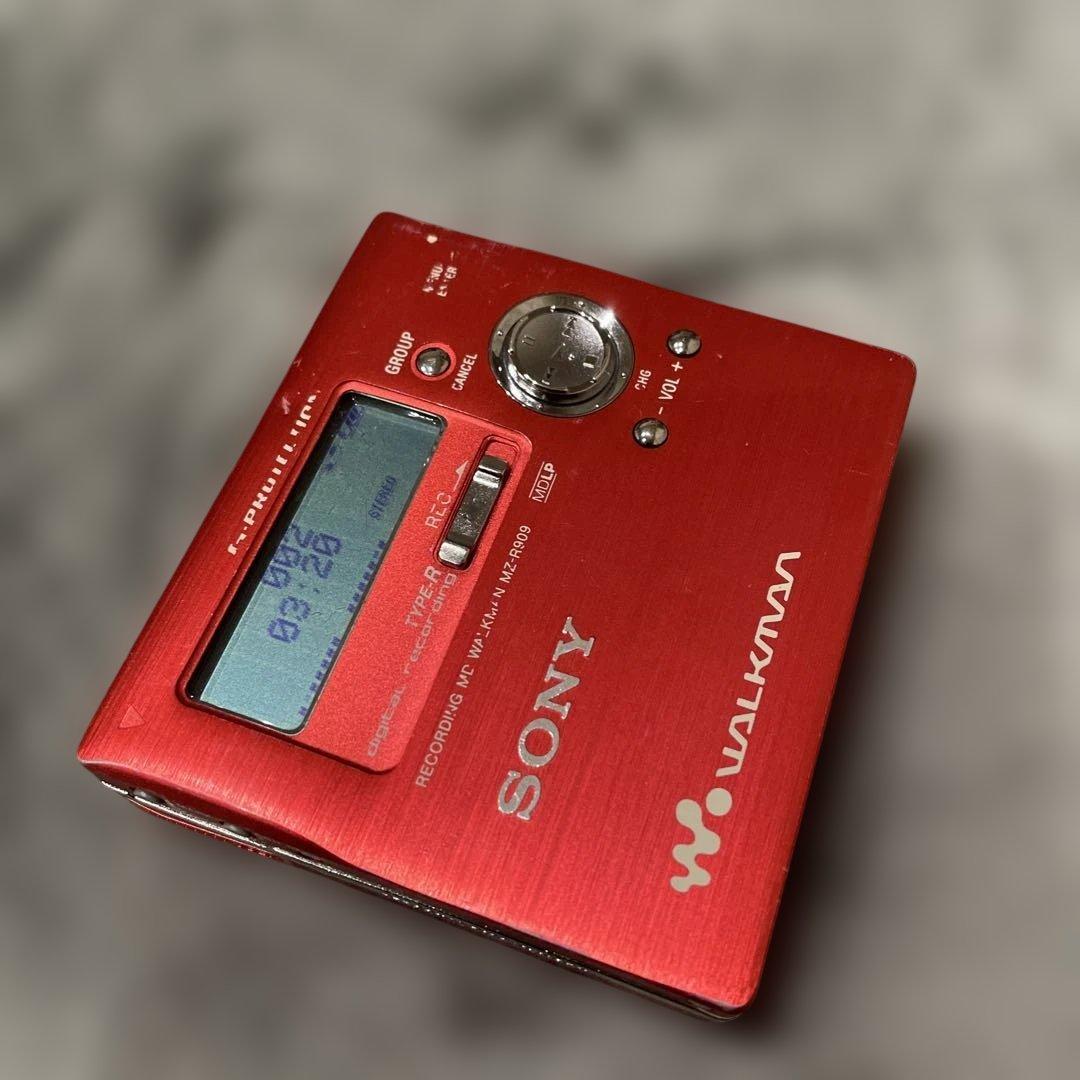SONY MDウォークマン　MZ-R909