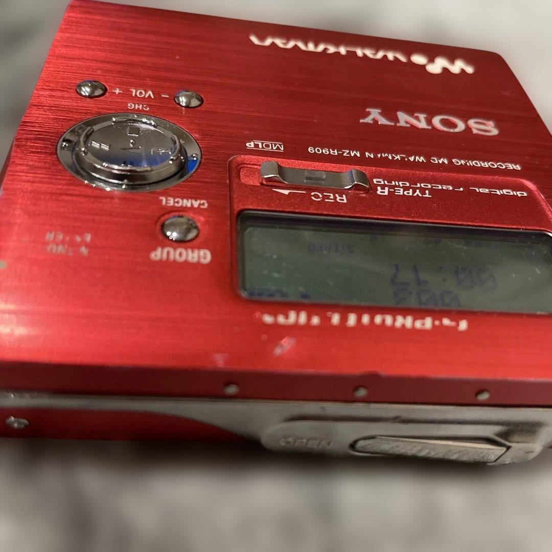 SONY MDウォークマン　MZ-R909