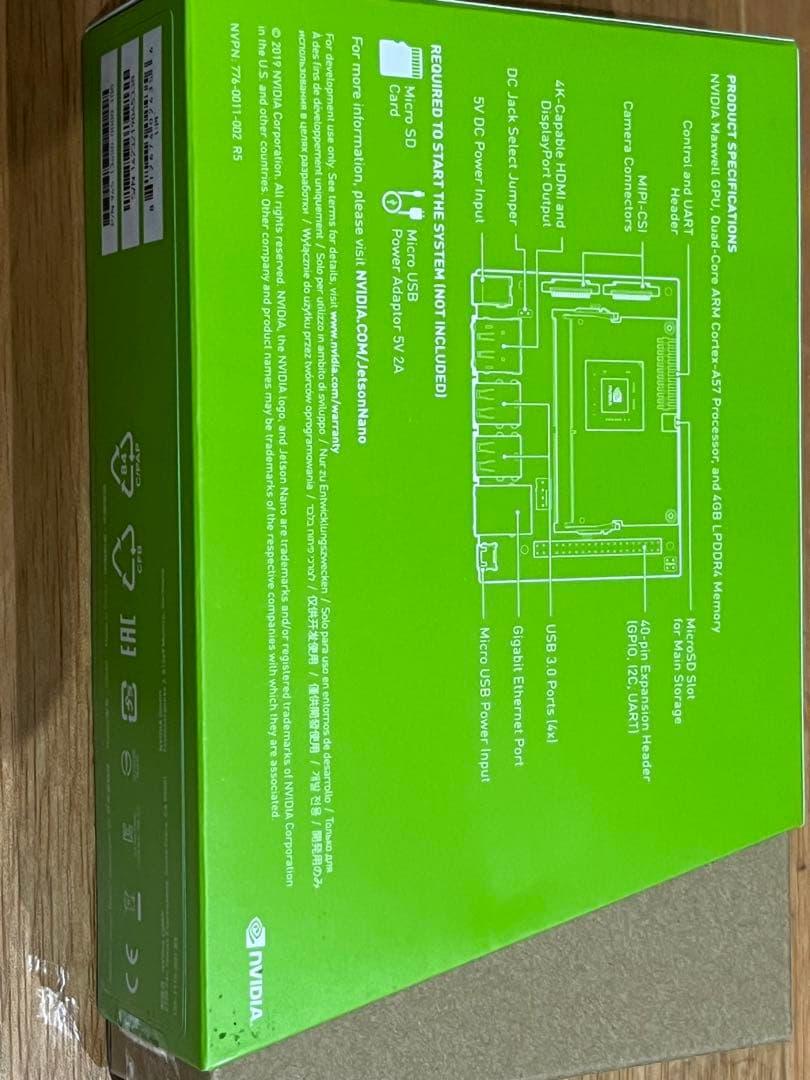 ミニPC NVIDIA JETSON NANO Developer Kit