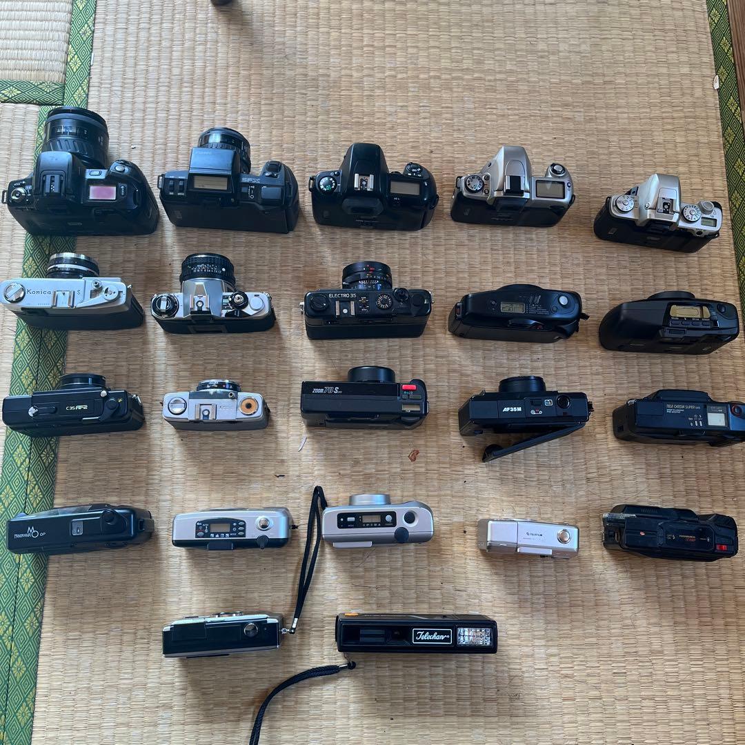 フィルムカメラ まとめ売り22台 ジャンク