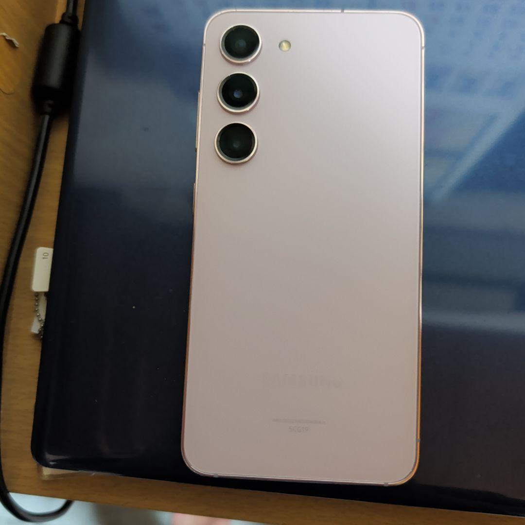 Samsung Galaxy S23 ピンク 本体