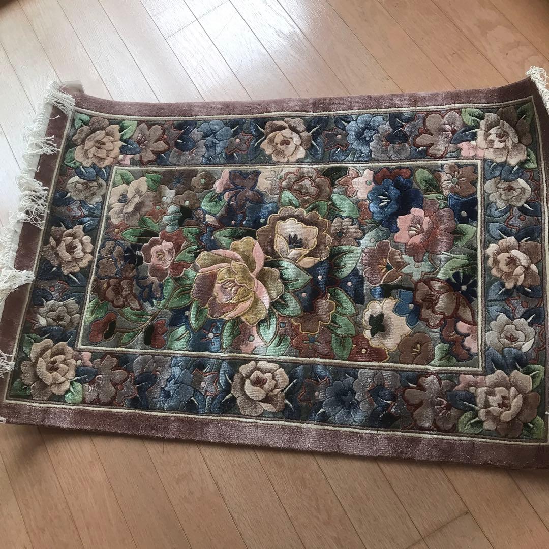 緞通　玄関マット