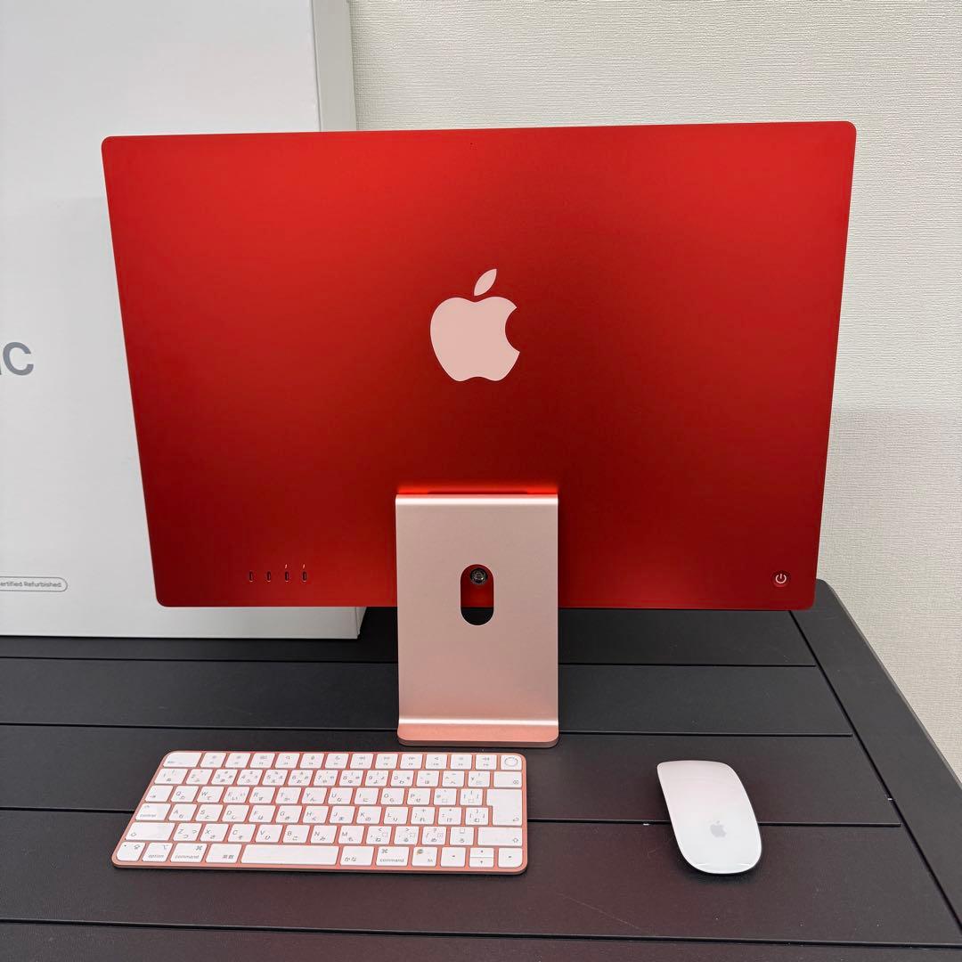 iMac M3 メモリ24GB/1TBストレージ Apple整備済み品 ピンク