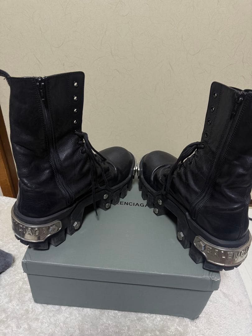 正規品　BALENCIAGA BULLDOZER レースアップブーツ　42