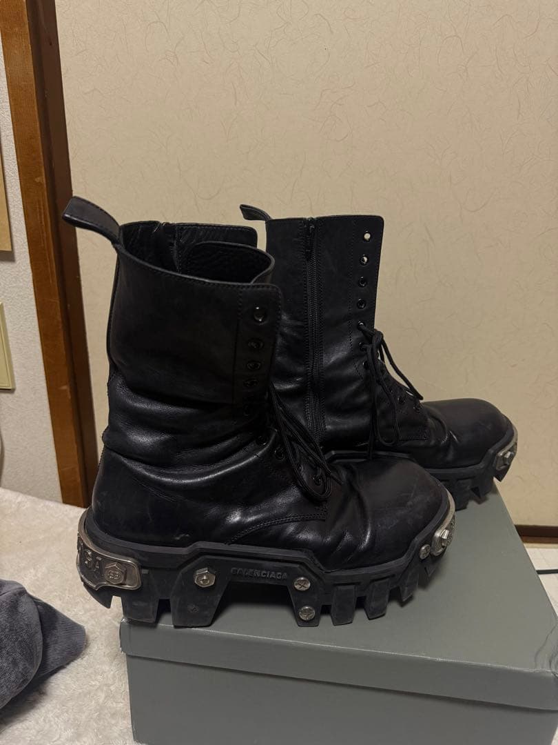 正規品　BALENCIAGA BULLDOZER レースアップブーツ　42