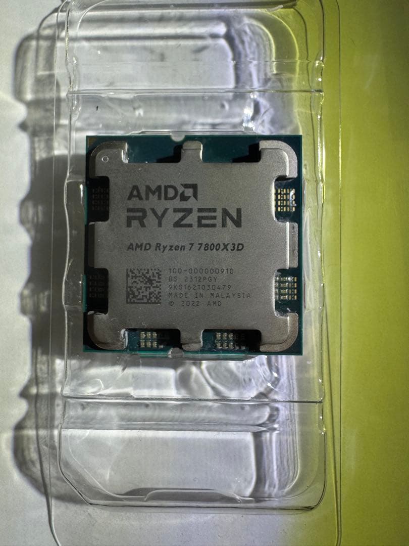 ◆動作確認済◆ AMD Ryzen 7 7800X3D