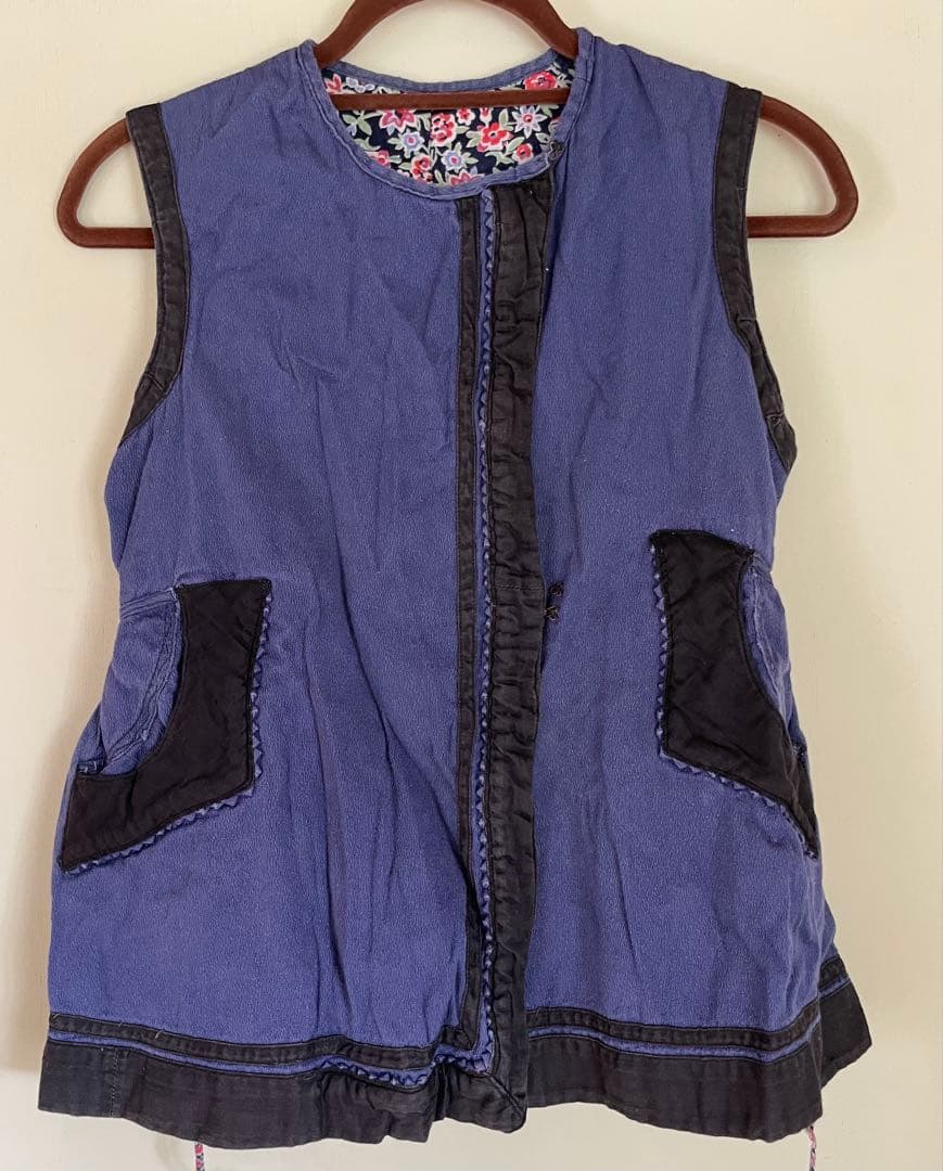 　ヴィンテージ　ベスト　リバーシブル