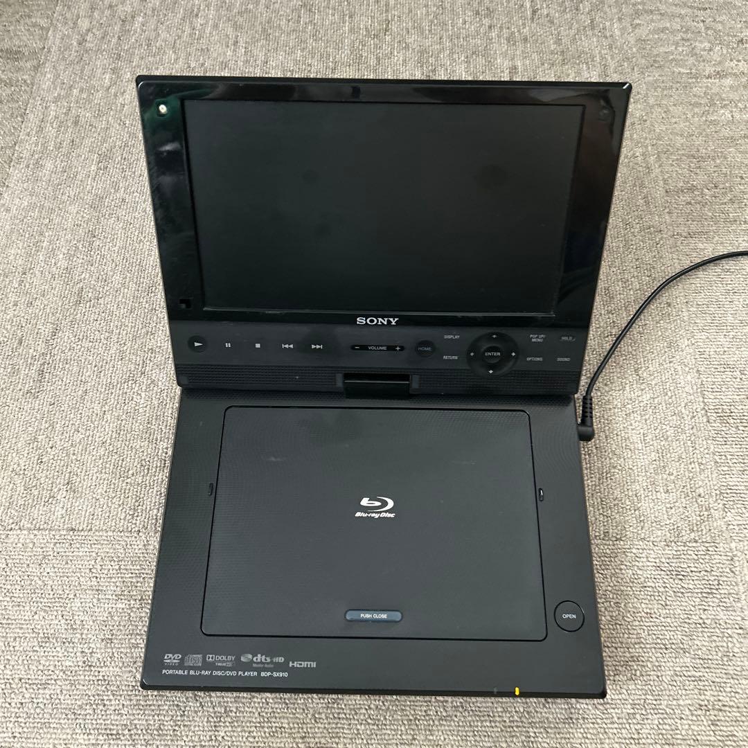 SONY BDP-SX910 ポータブルブルーレイプレーヤー 難あり