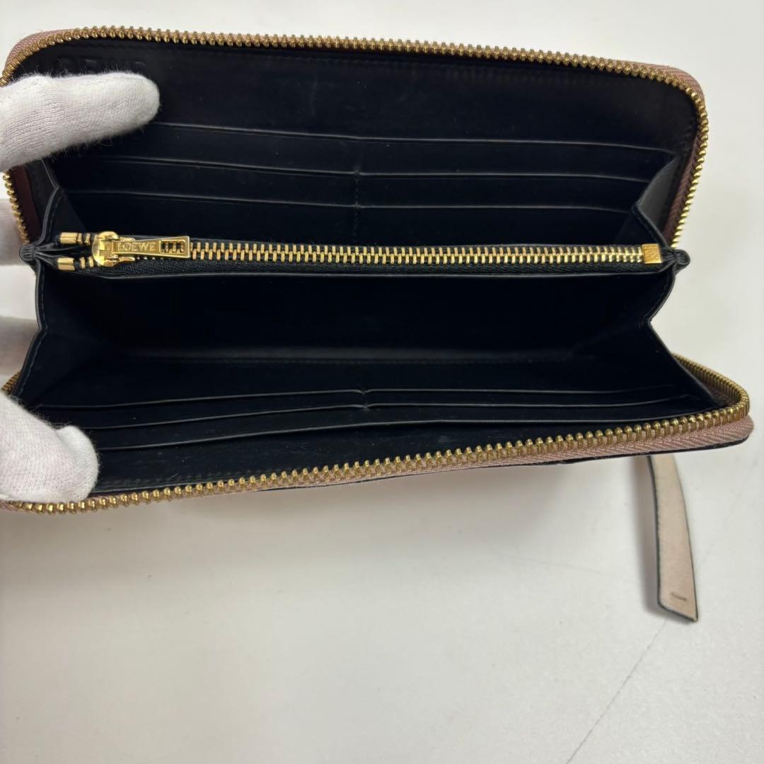 ロエベ パズル ジップ アラウンド ウォレット 長財布 アナグラム