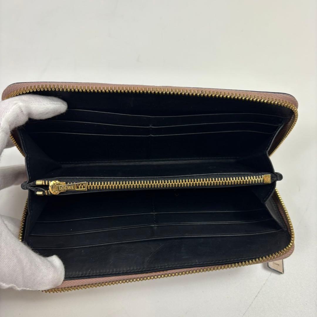 ロエベ パズル ジップ アラウンド ウォレット 長財布 アナグラム