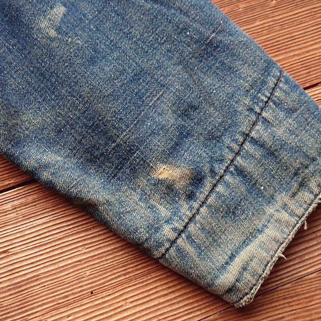 50s Railchief ヴィンテージ ホワイトブランケット デニムジャケット