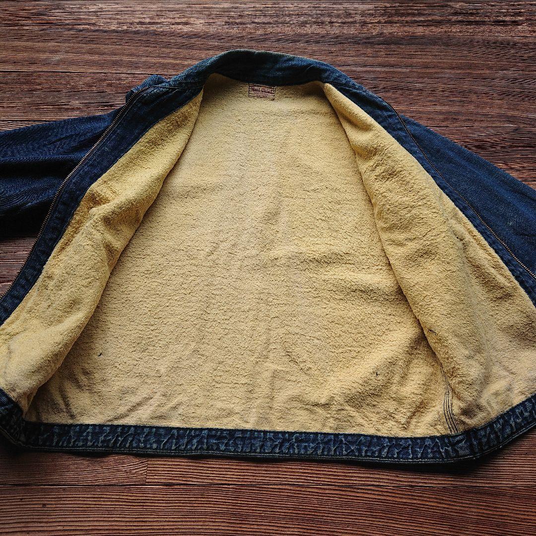 50s Railchief ヴィンテージ ホワイトブランケット デニムジャケット