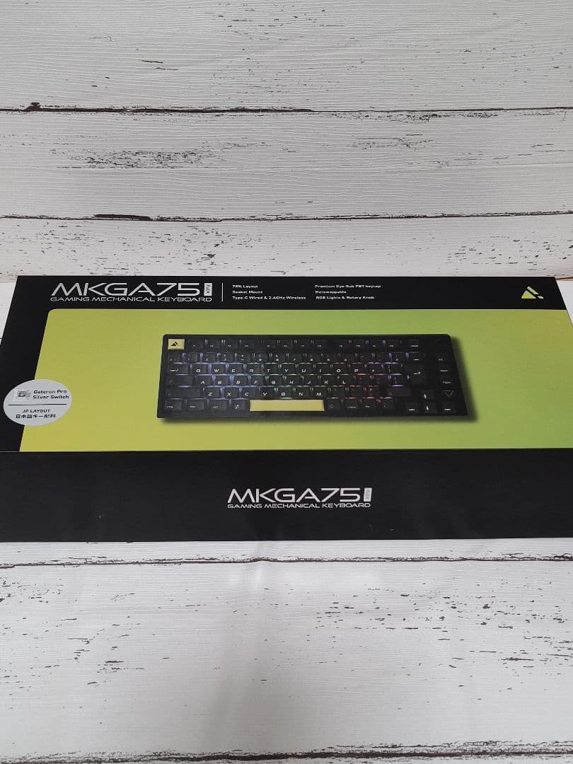 プリンストン ULTRA PLUS メカニカルキーボード UP-MKGA75-J