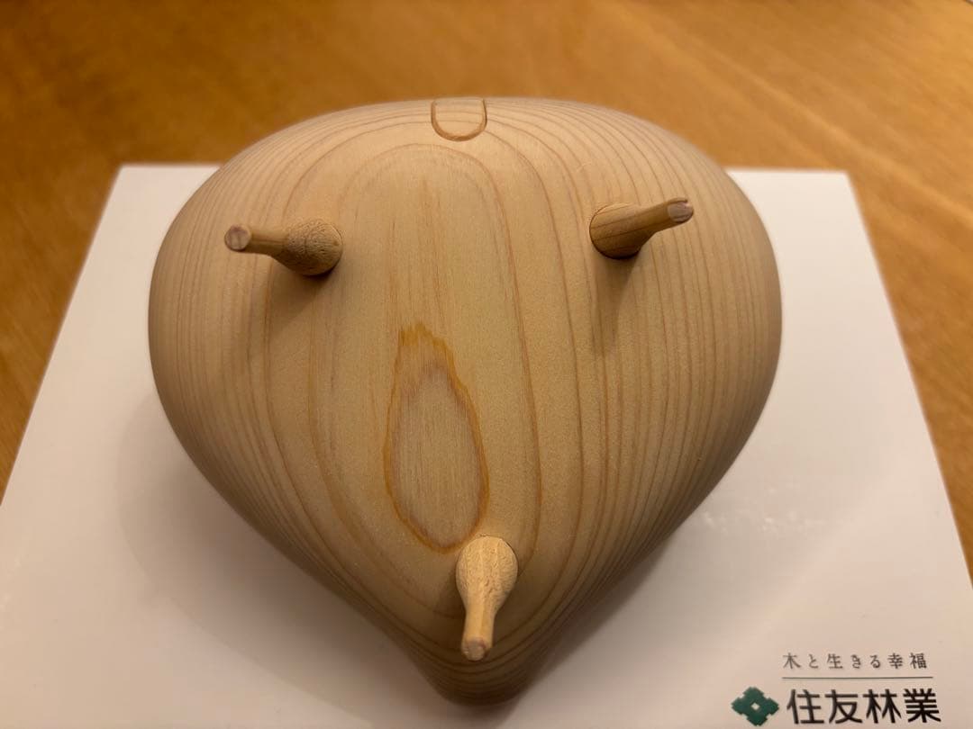 住友林業　きこりん　模型　非売品　木製