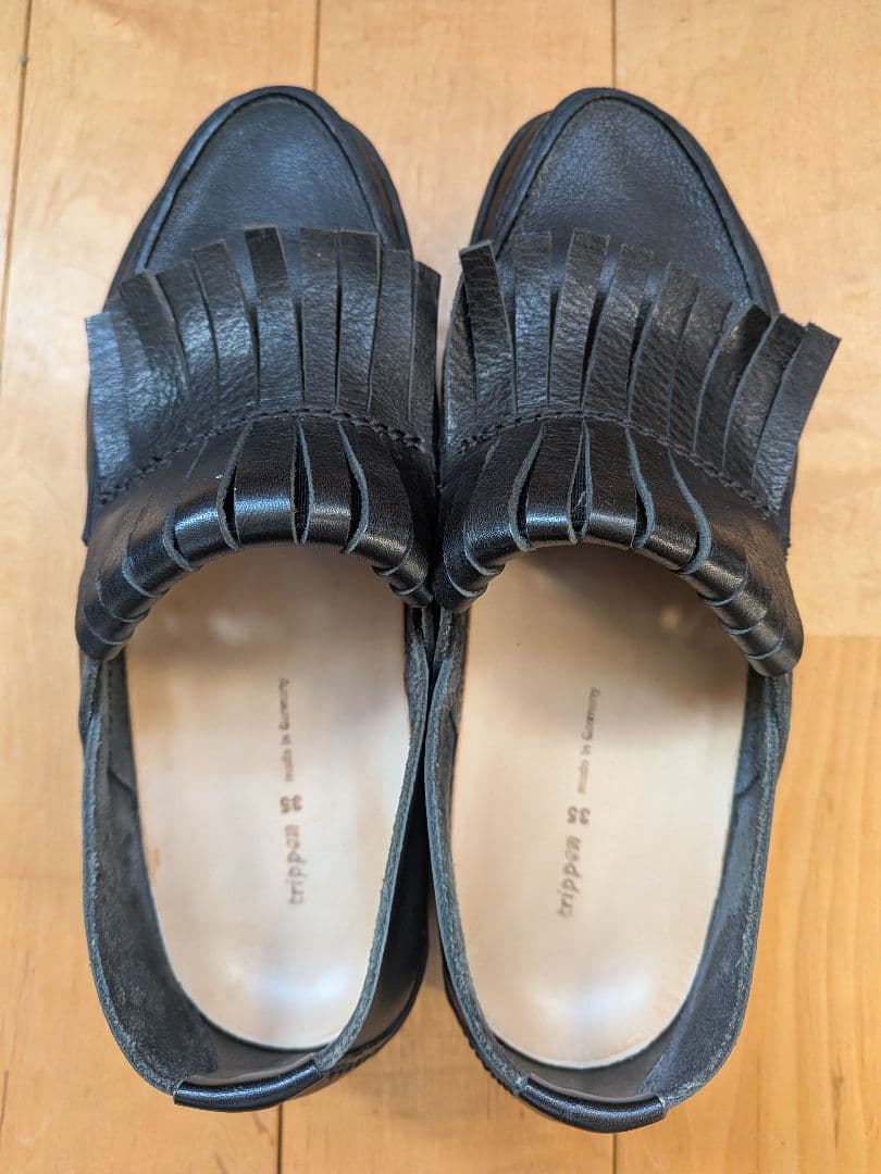 トリッペンtrippen tiger フリンジ ローファー 35