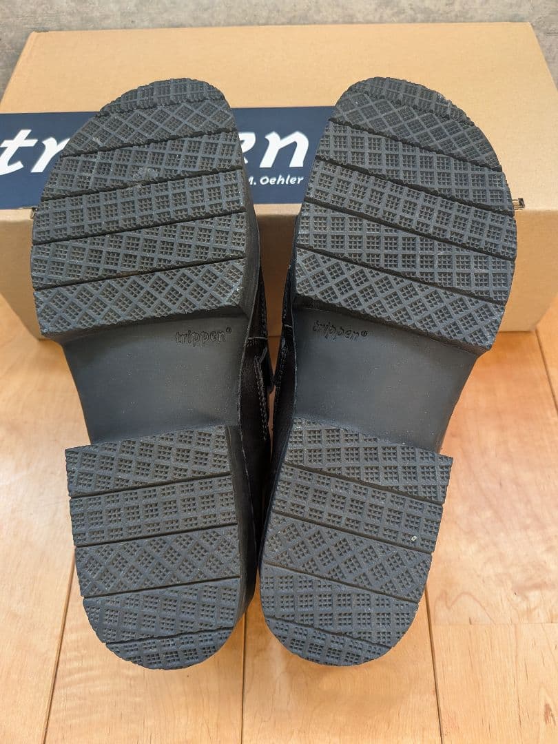 トリッペンtrippen tiger フリンジ ローファー 35