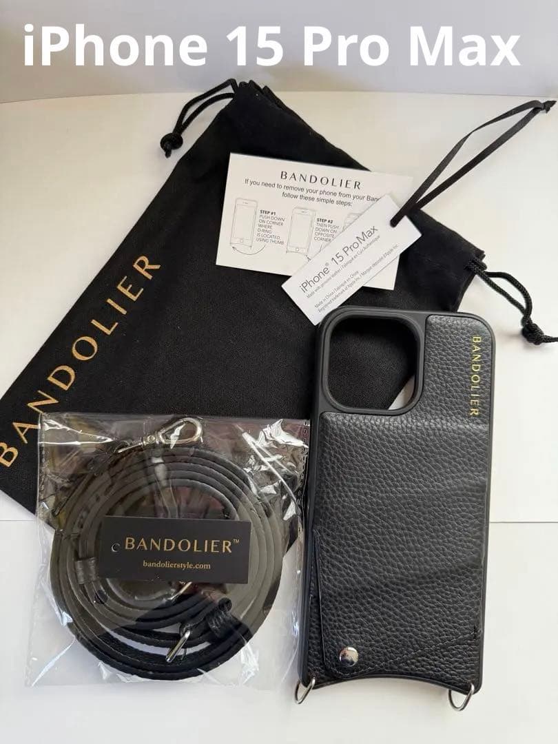 BANDOLIERバンドリヤー　 iPhone 15 Pro Max