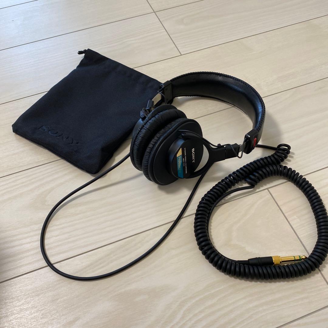 SONY MDR-7506 ヘッドホン 収納ケース付き