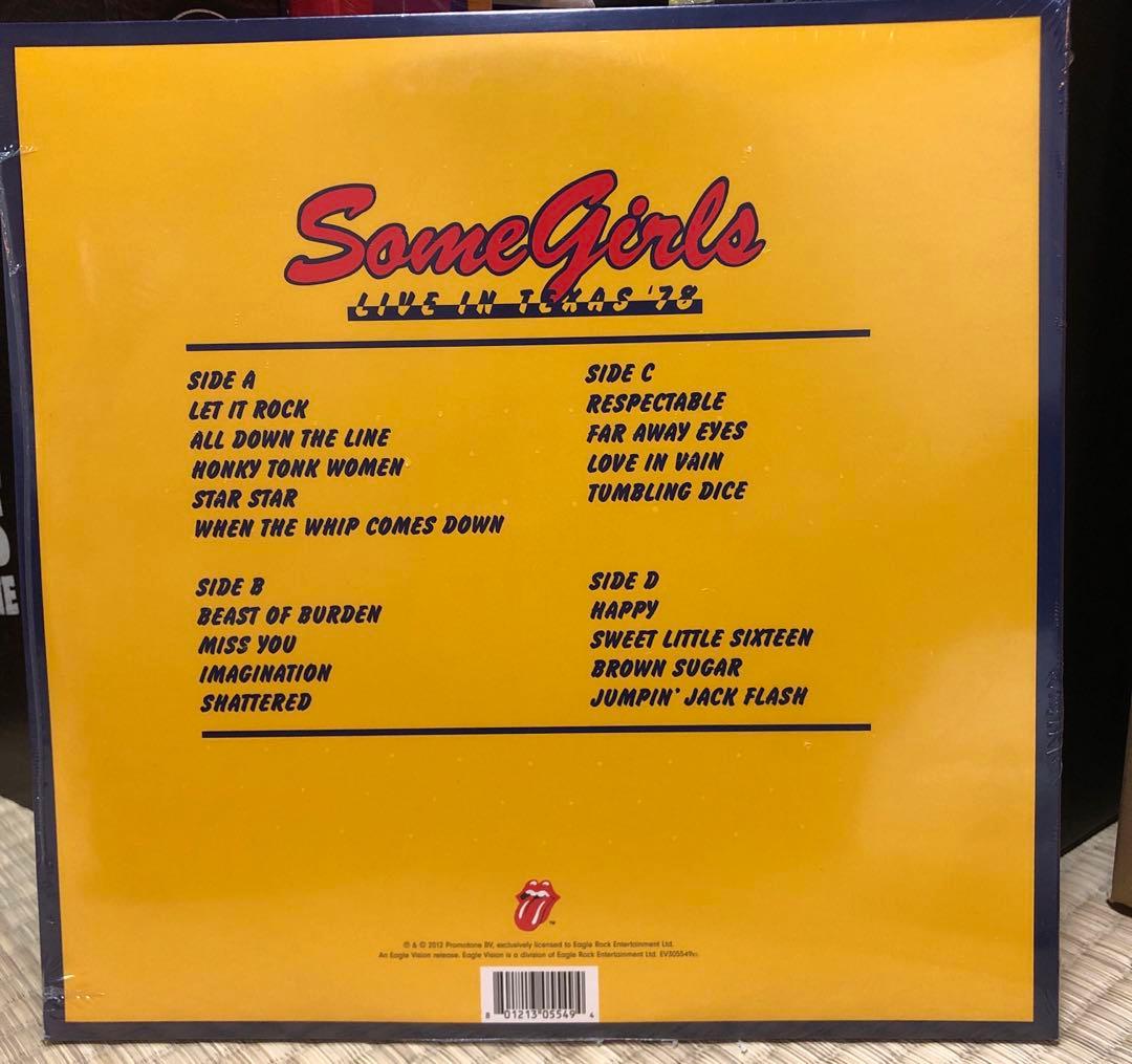 The Rolling Stones Some girls レコード レア！