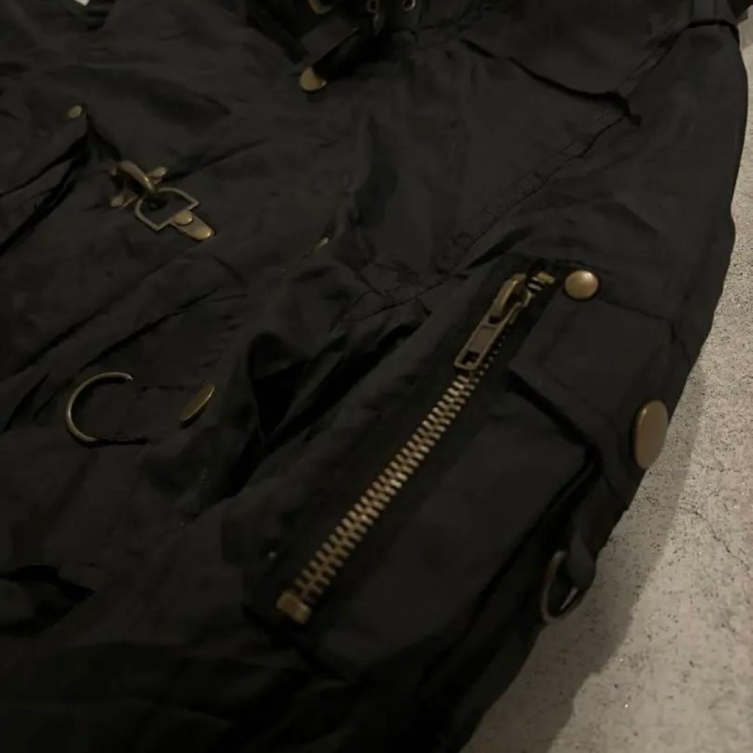 00s archive n3b ファー　ミリタリージャケット　ファイヤーマン