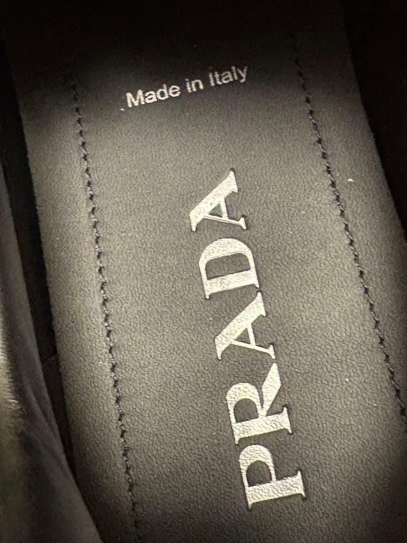 PRADA ブラック ドレスシューズ　27相当