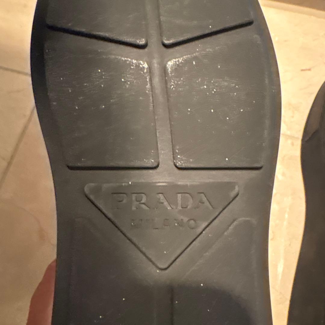PRADA ブラック ドレスシューズ　27相当