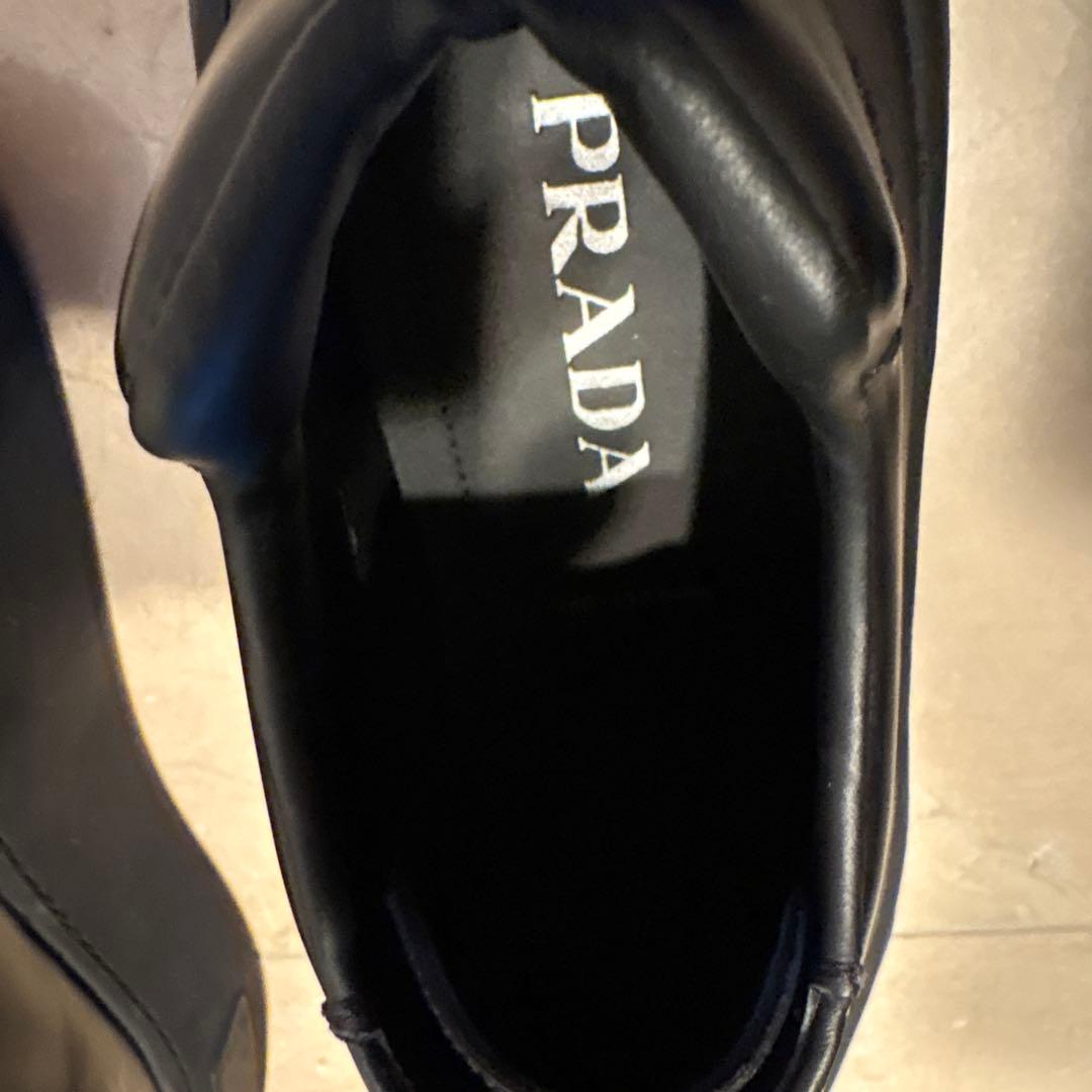 PRADA ブラック ドレスシューズ　27相当
