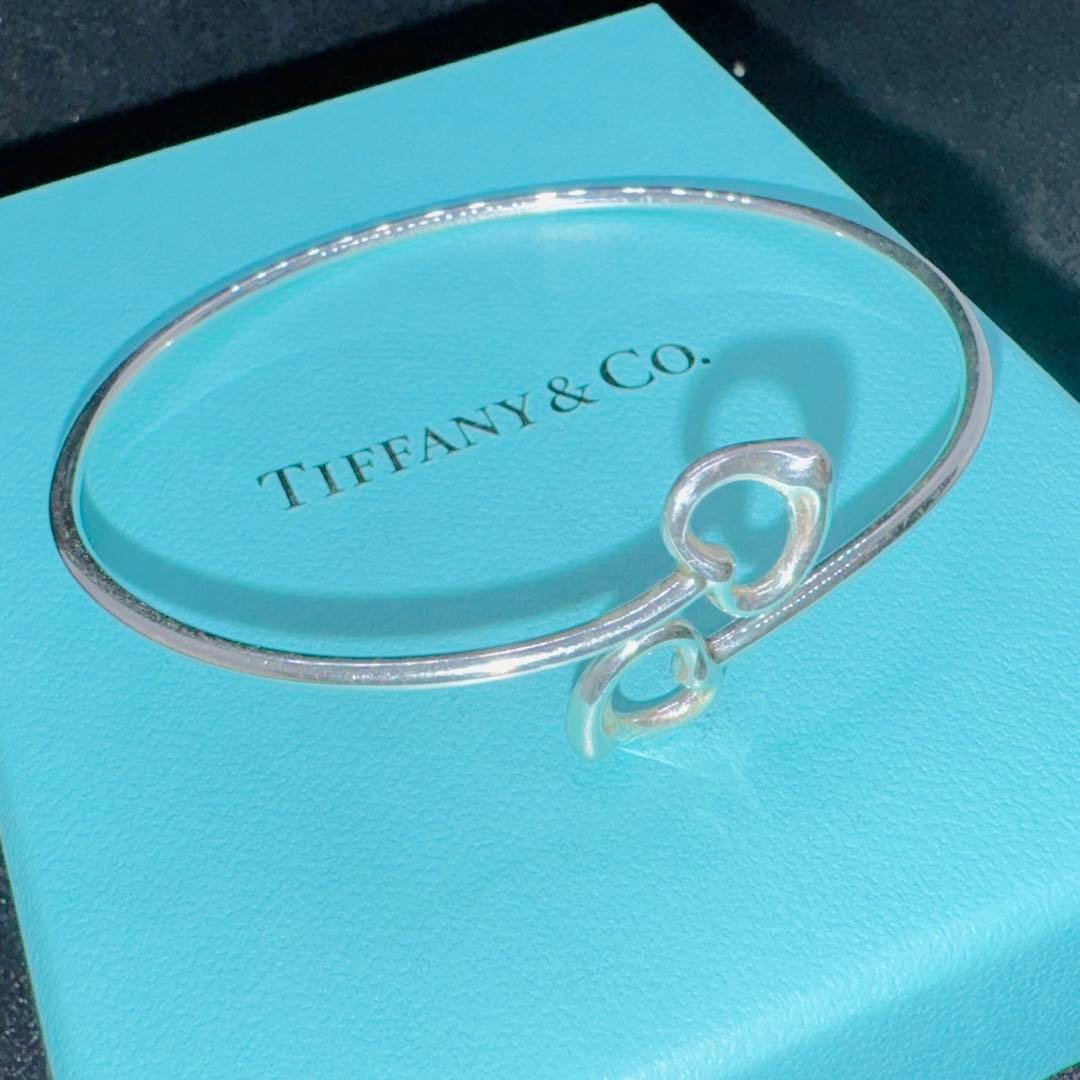ティファニー エルサ・ペレッティ オープンハート バングル SV925