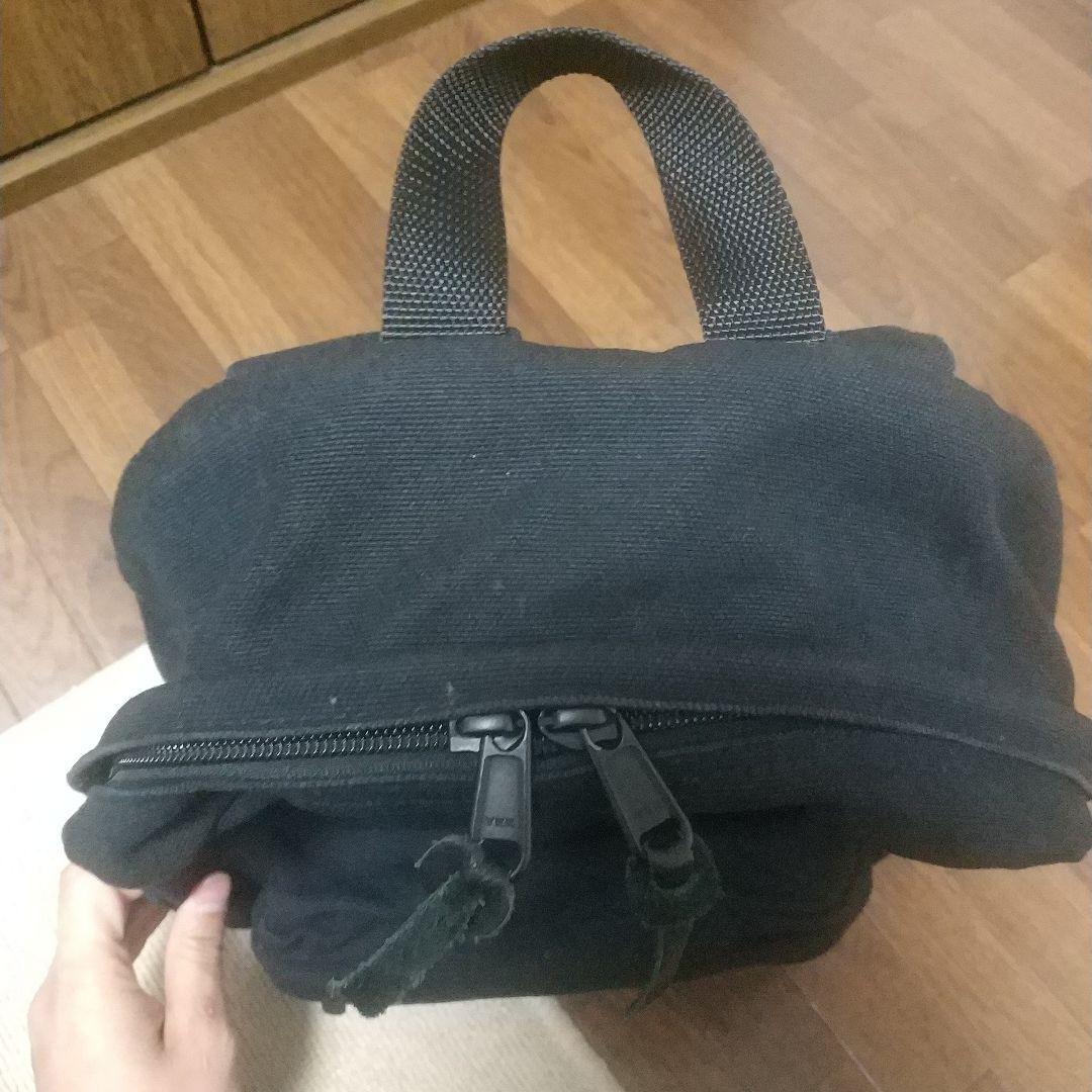 Supreme ボックスロゴ キャンバス バックパック　ブラック