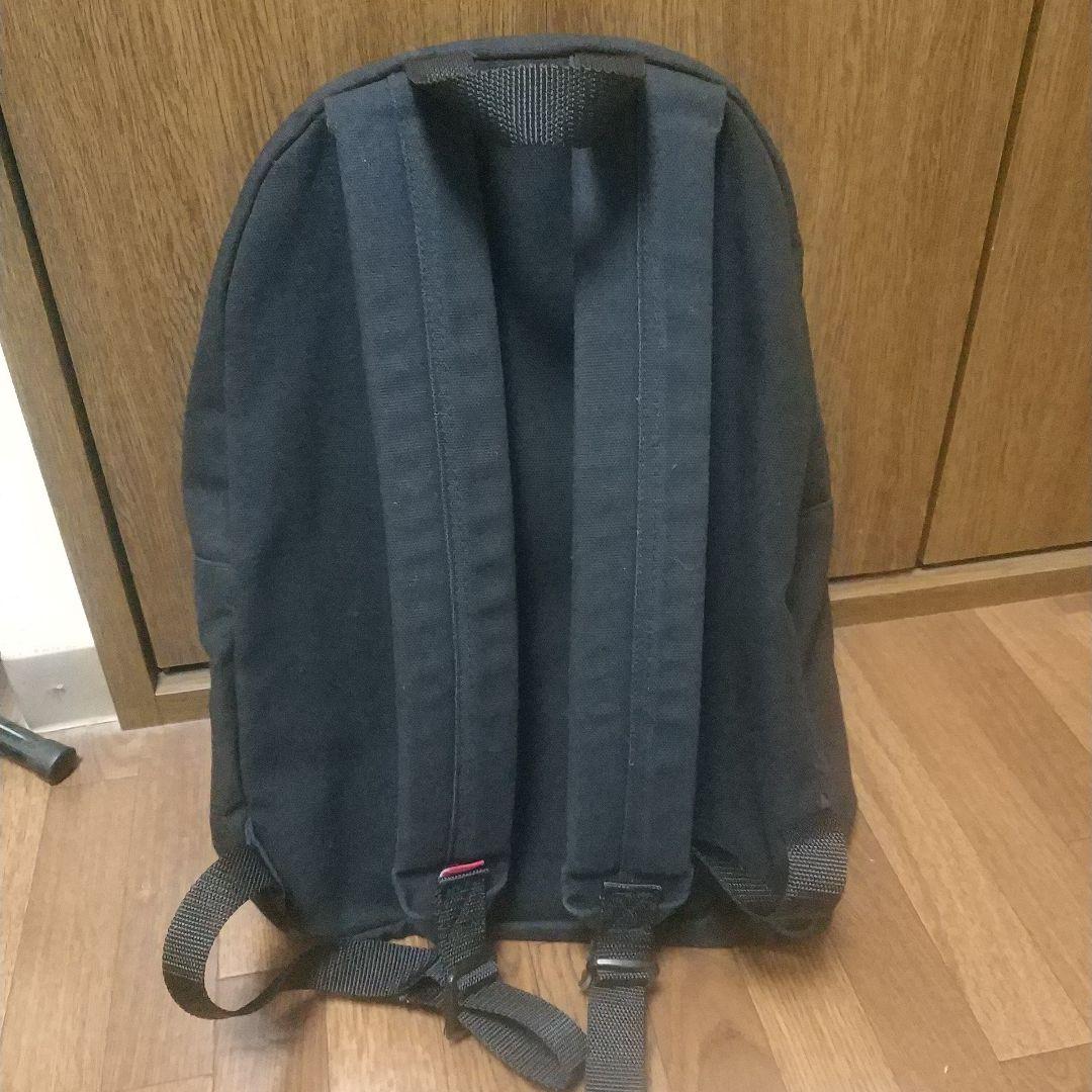 Supreme ボックスロゴ キャンバス バックパック　ブラック