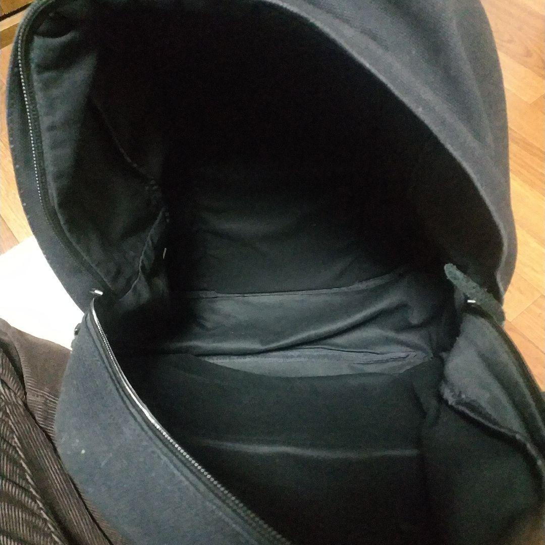 Supreme ボックスロゴ キャンバス バックパック　ブラック