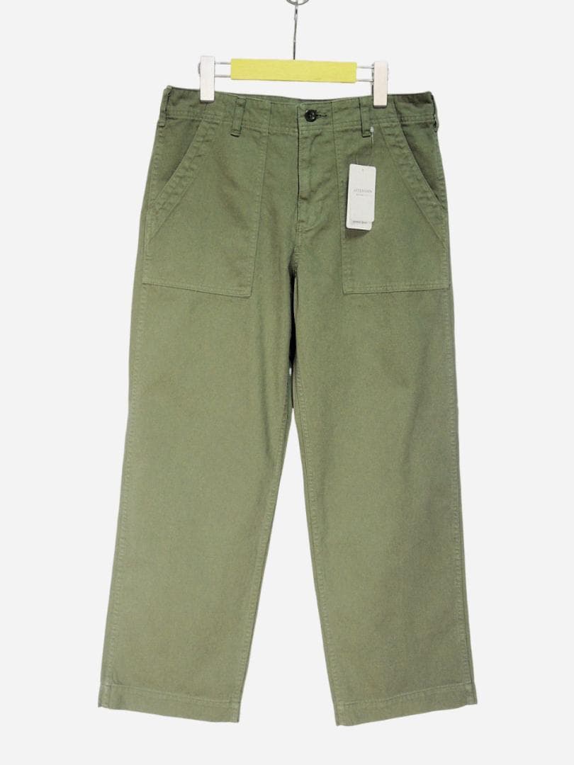 新品 Spick and Span ルーズベイカーパンツ＊カーキ＊40