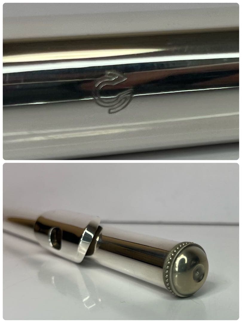 希少 Muramatsu フルート M-R180 管体銀製