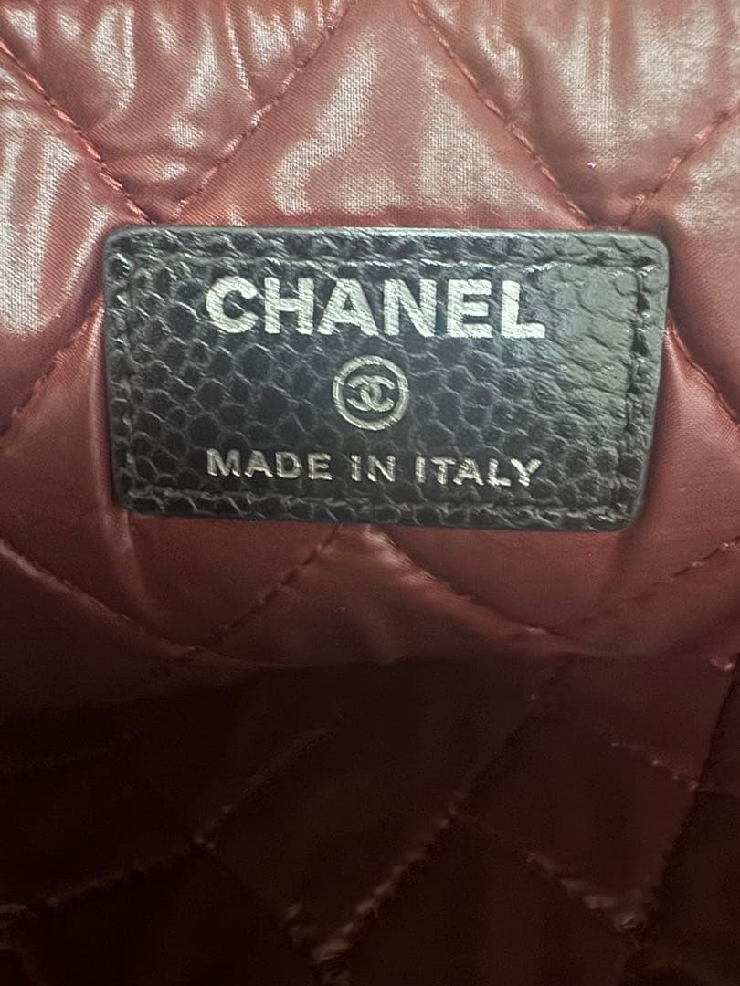 正規品CHANEL レザークラッチバッグ　美品　値下げ