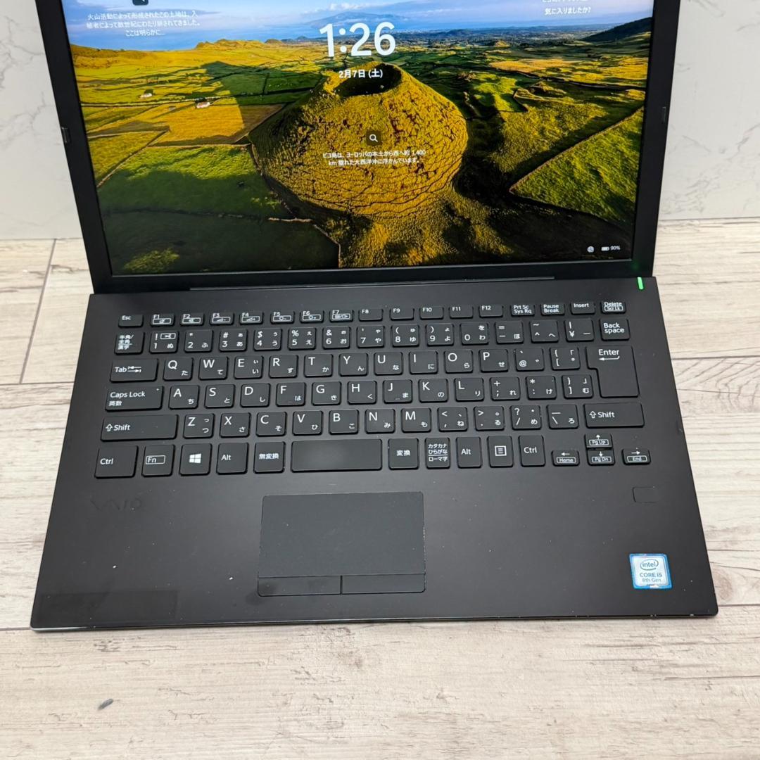 ★動作確認済み！VAIO/i5第8世代/メモリ8GB/SSD256GB
