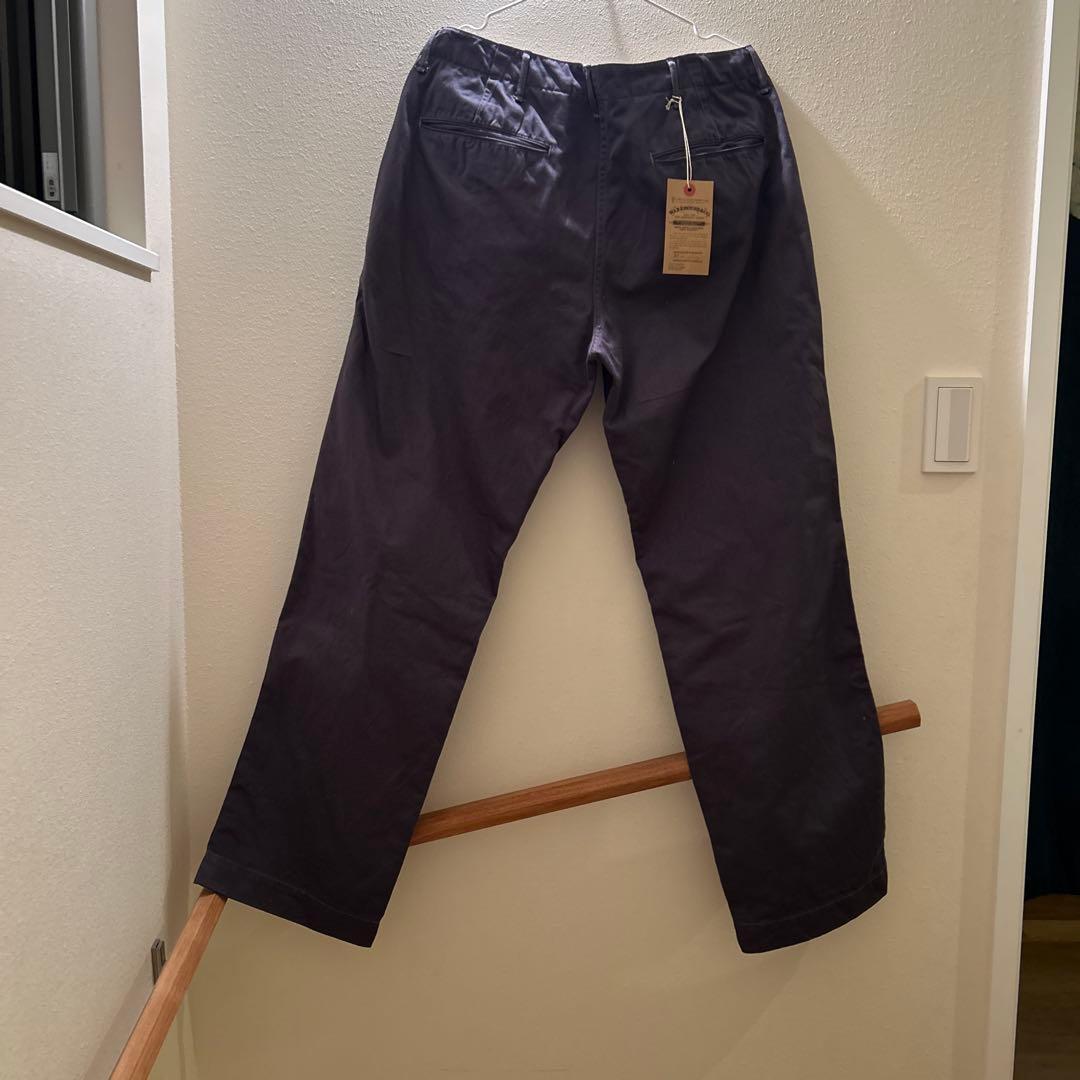 ウエアハウス　Lot 1082 ブルーグレー チノパン 36IN タグ付き