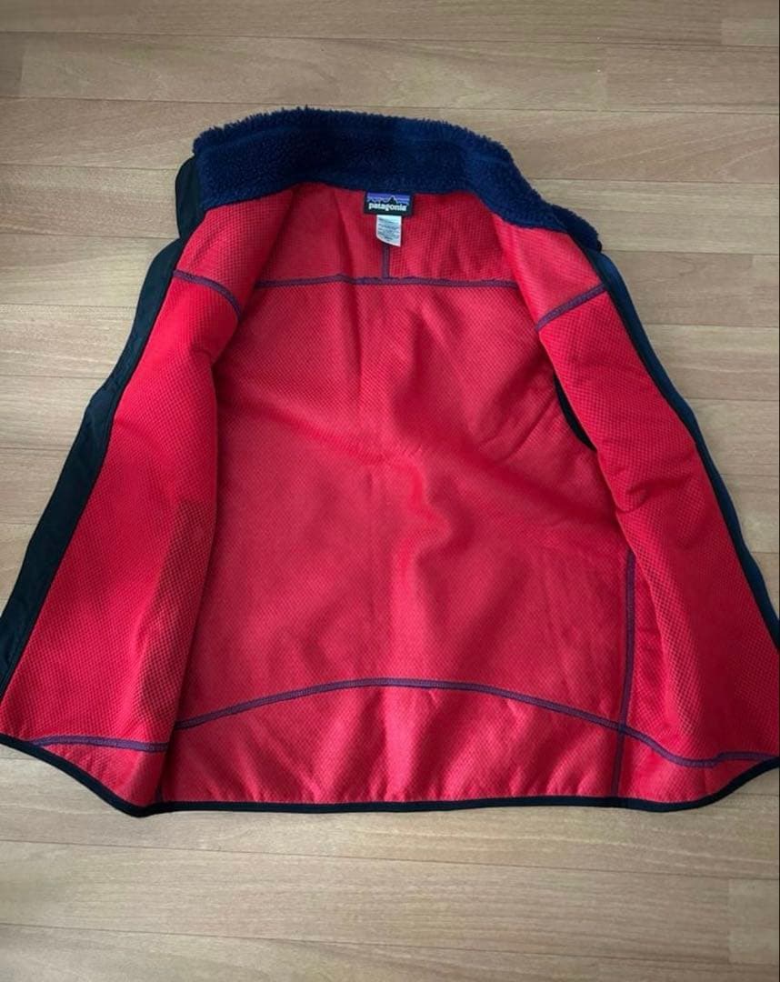 【美品】patagonia ボアベストフリースベスト　メンズS