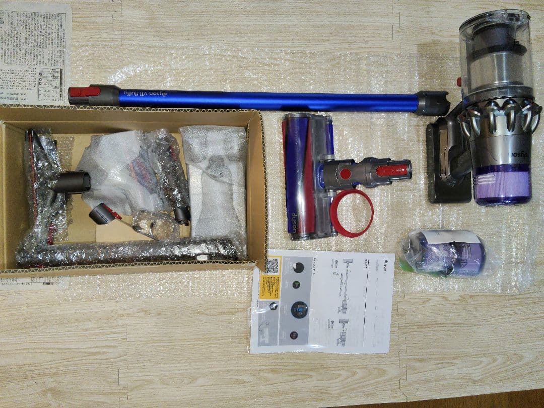 良品　ダイソン　dyson V11 Fluffy SV15 エコモード59分