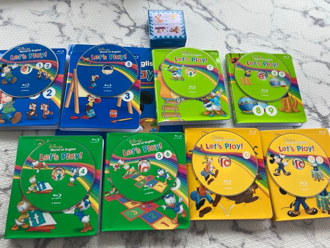最新版レッツプレイBlu-ray ディズニー英語システム