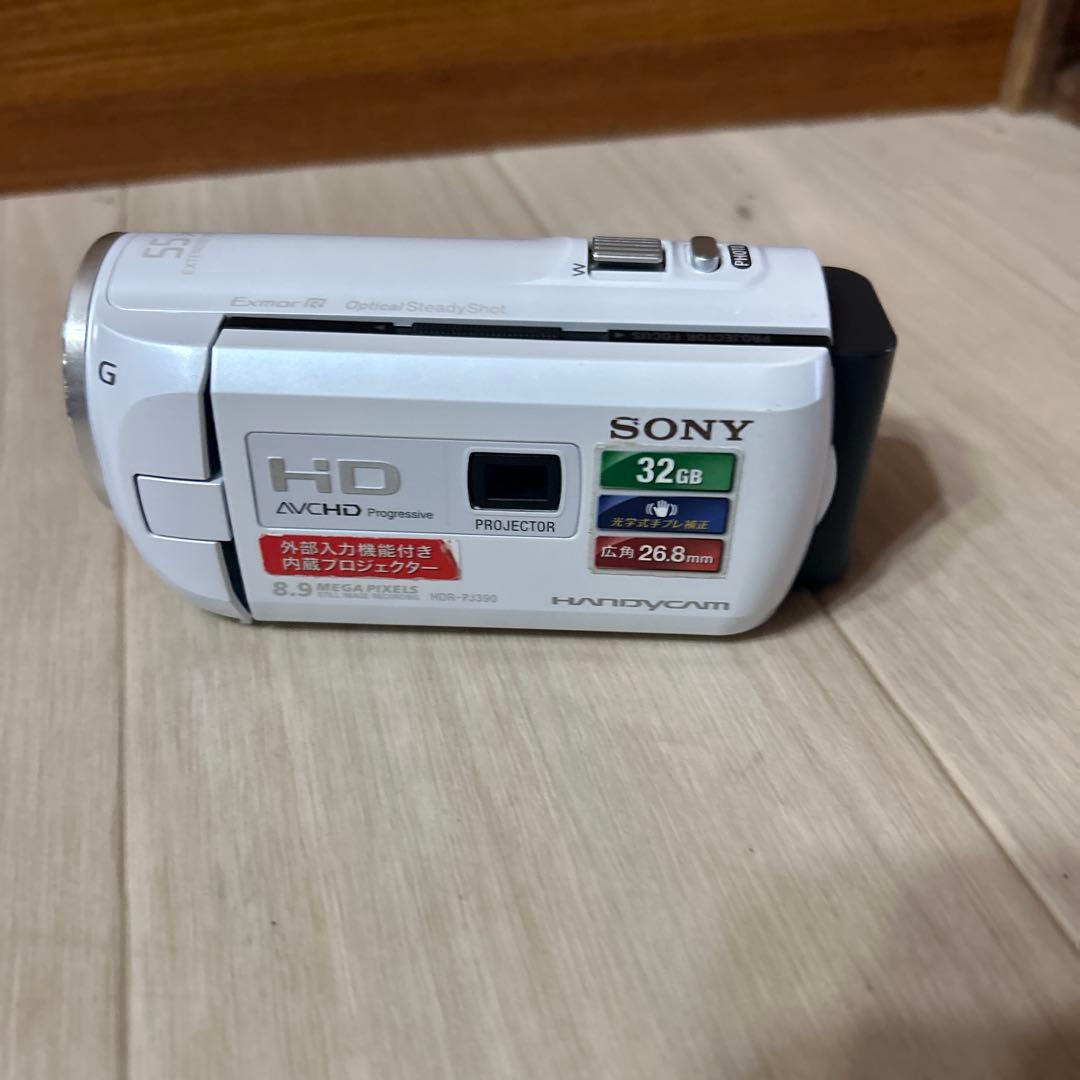SONY デジタルHDビデオカメラレコーダー「HDR-PJ390 動作確認済み