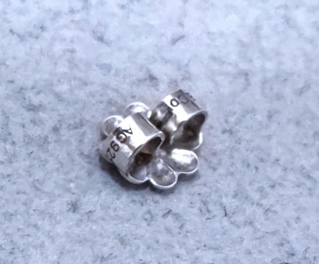 ティファニー　Ag925　オリーブリーフ　ピアス　片耳用　40514