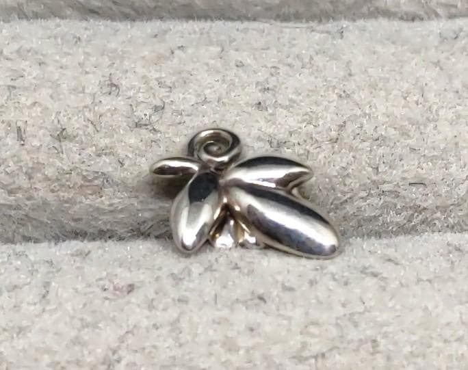 ティファニー　Ag925　オリーブリーフ　ピアス　片耳用　40514