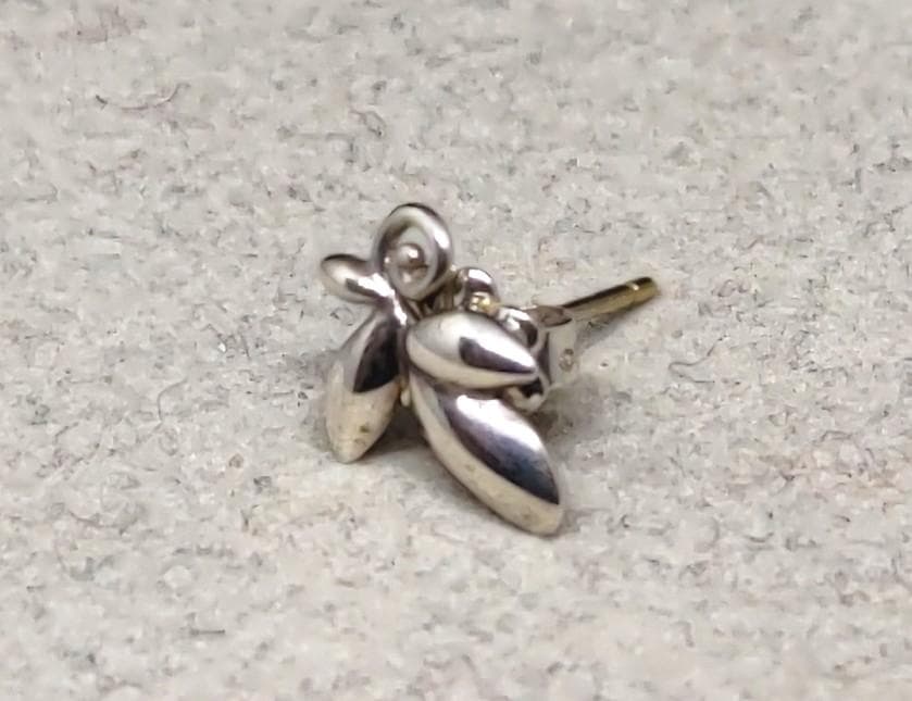 ティファニー　Ag925　オリーブリーフ　ピアス　片耳用　40514