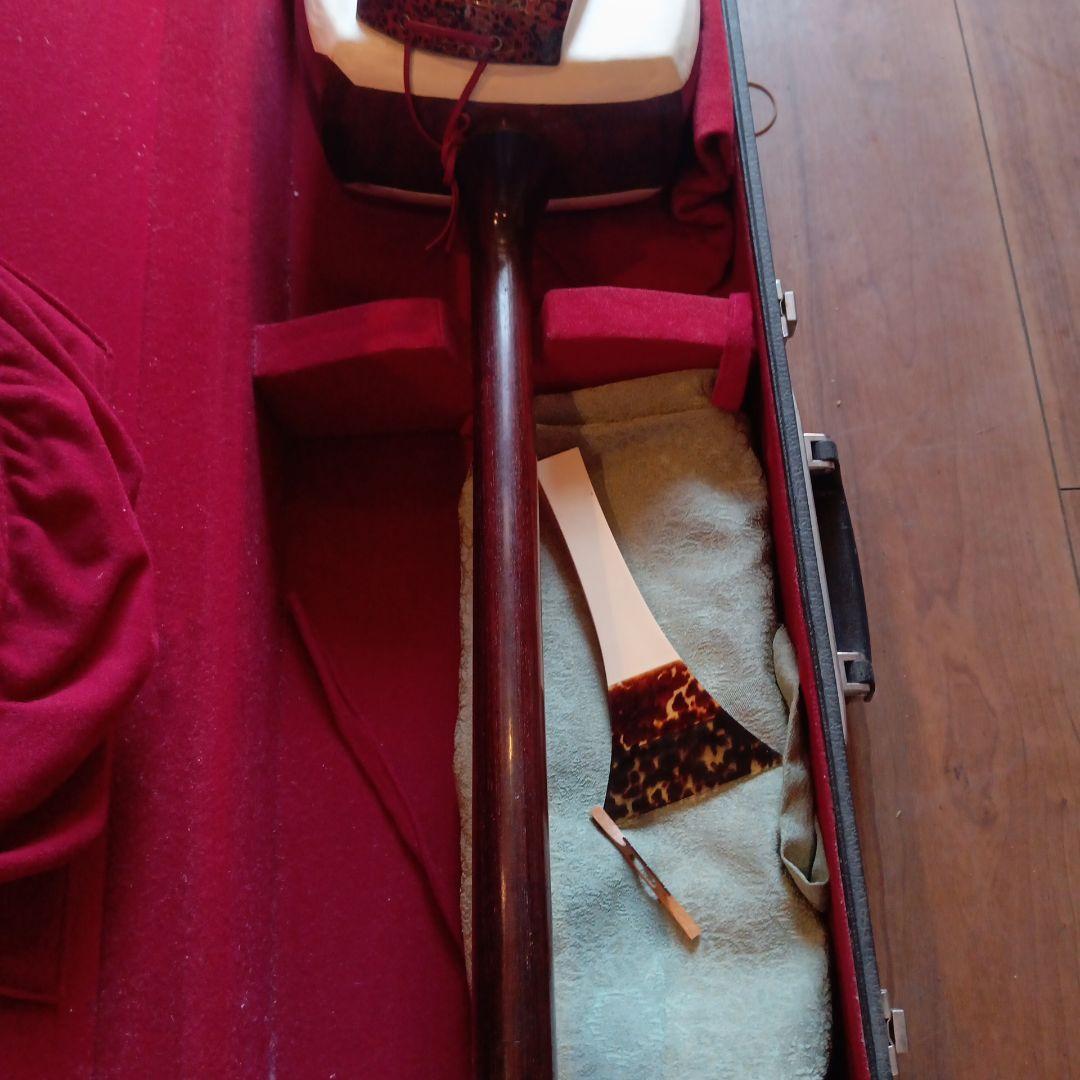 津軽三味線　バチ　ケース付