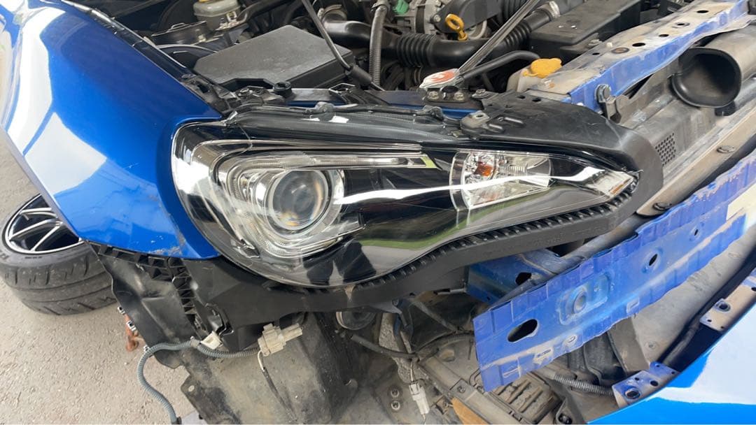 86 brz ヘッドライト　レンズカバー　左右セット