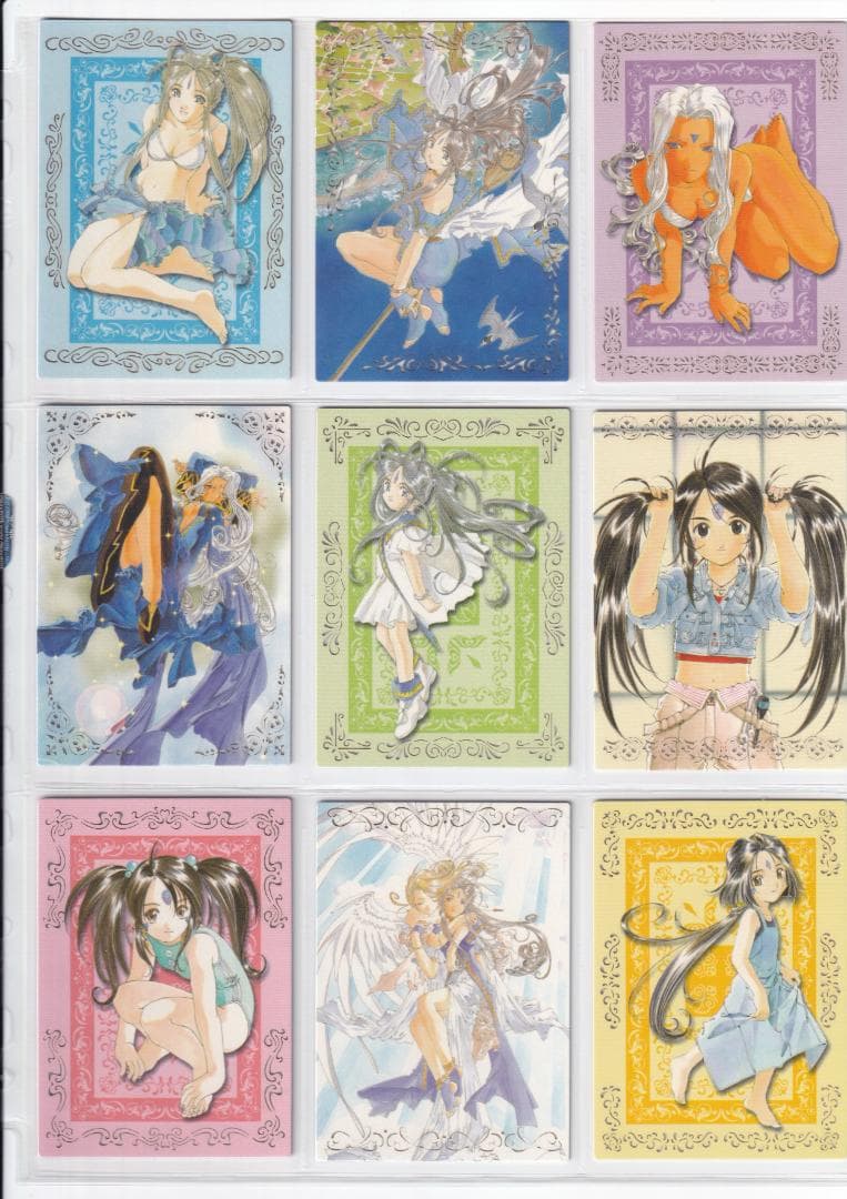 ああっ女神さまっ　カード　M２SCREENPLAY Ver　バインダー付き